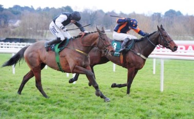 Nina gets up on Russian Bill in the shadow of the post!